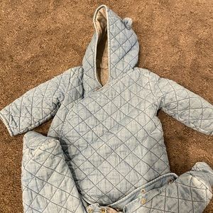 Gap Winter Footie Jacket 12-18 months